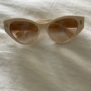 Fendi First 55mm Cat Eye Sunglasses